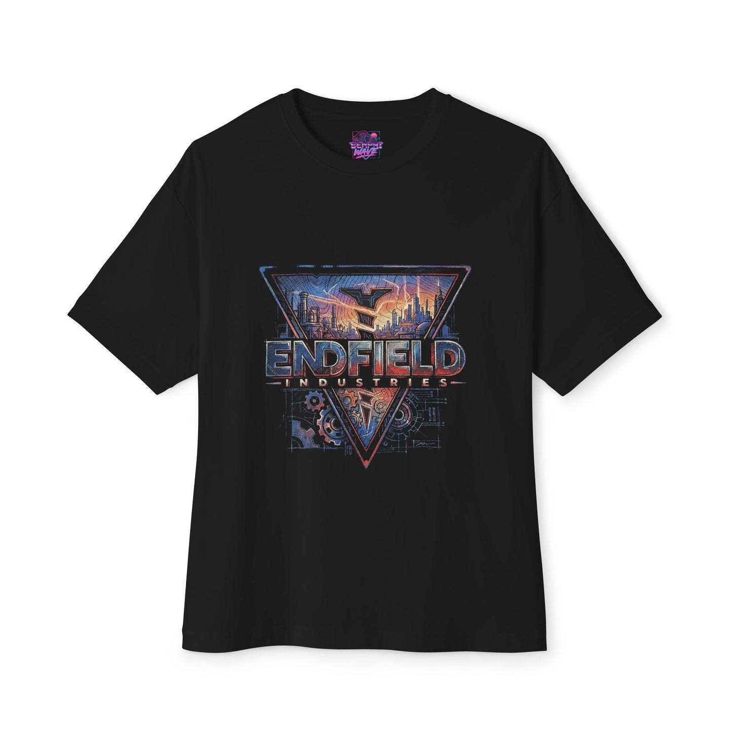 Arknights Endfield The Factory Must Grow Meme Factory Expansion Automation Endless Build Premium Oversized Unisex T-Shirt
