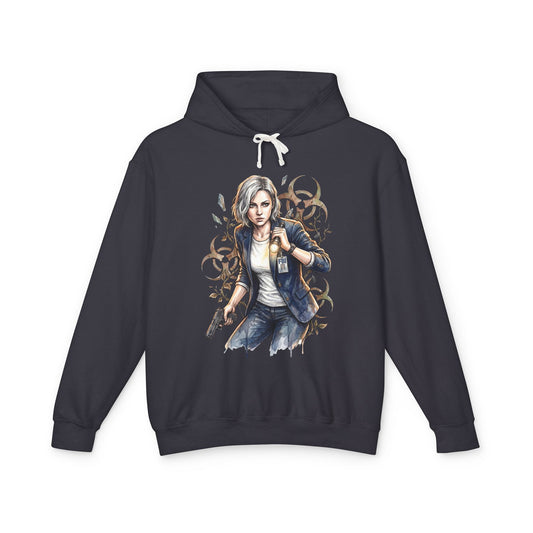 Grace Ashcroft Resident Evil Requiem Wrenwood Hotel Probe Horror Unisex Premium Hoodie
