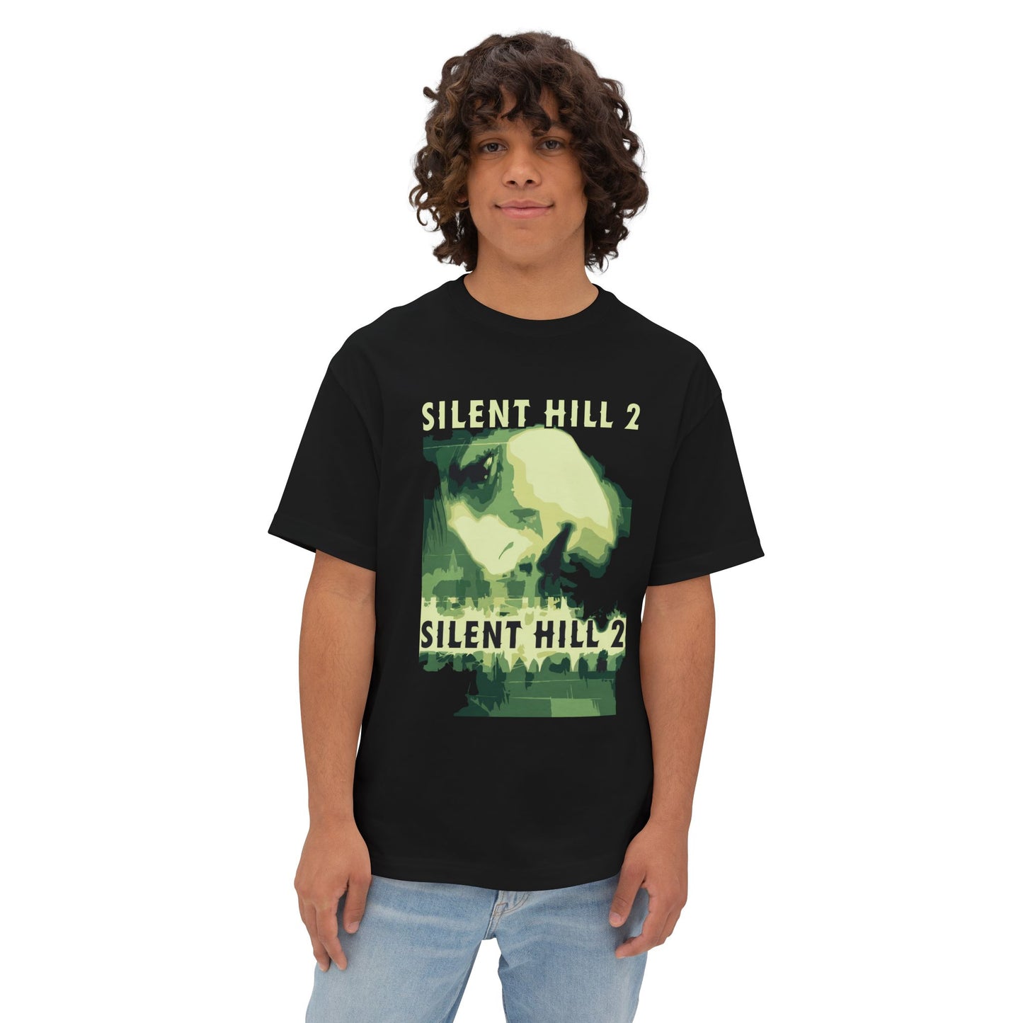 Silent Hill 2: Maria & Mary Reflection Premium Oversized Unisex T-Shirt