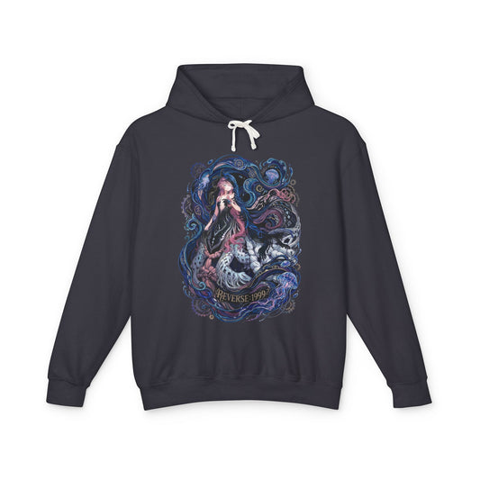 Reverse 1999 Nautika Jellyfish Deep Sea Fan Art Hoodie