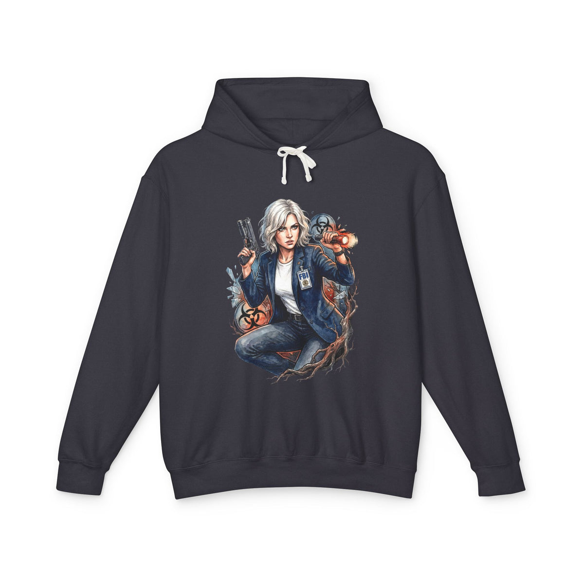 Resident Evil Requiem Grace Ashcroft Unisex Premium Hoodie