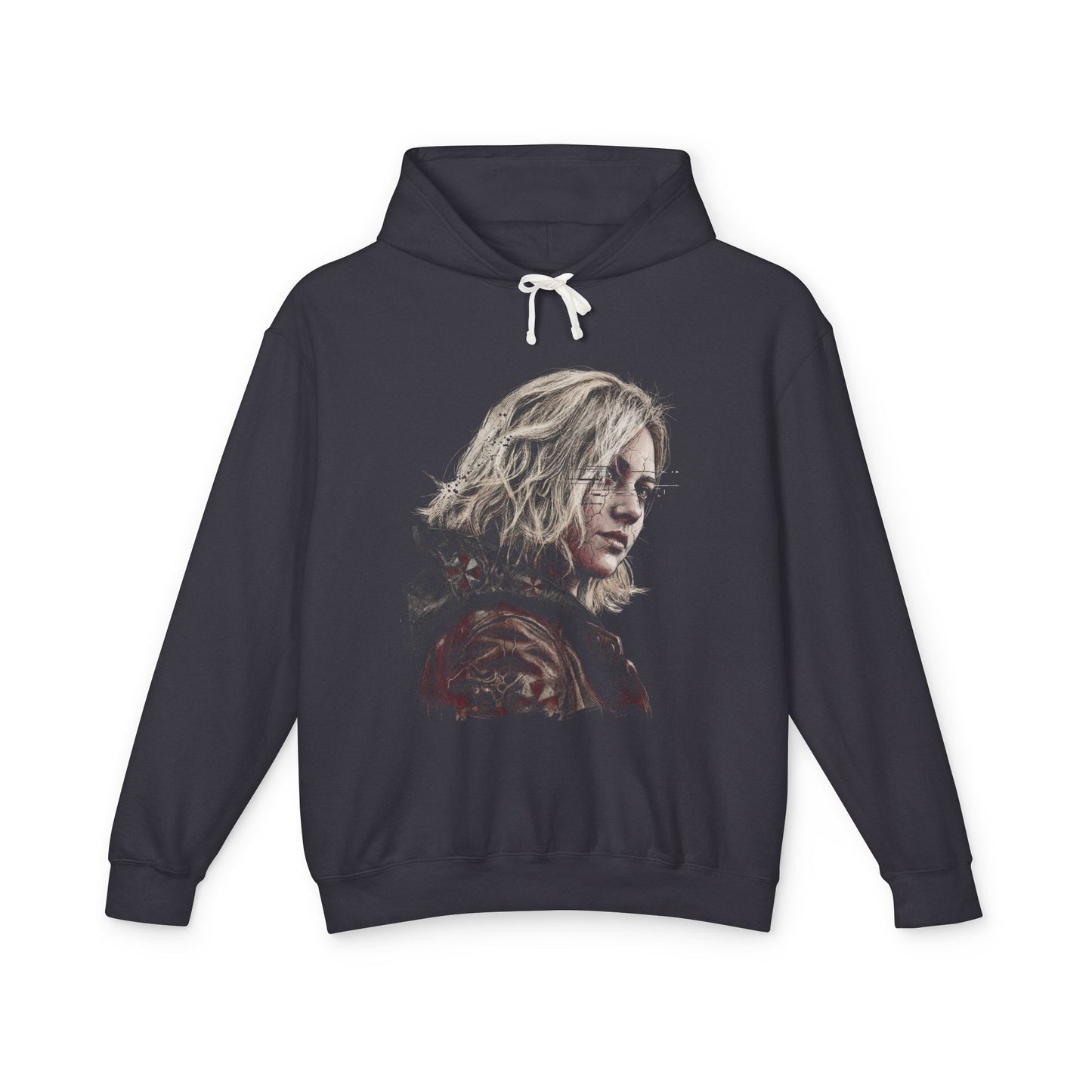Resident Evil 9 Grace Ashcroft Introverted Investigator Art Unisex Premium Hoodie