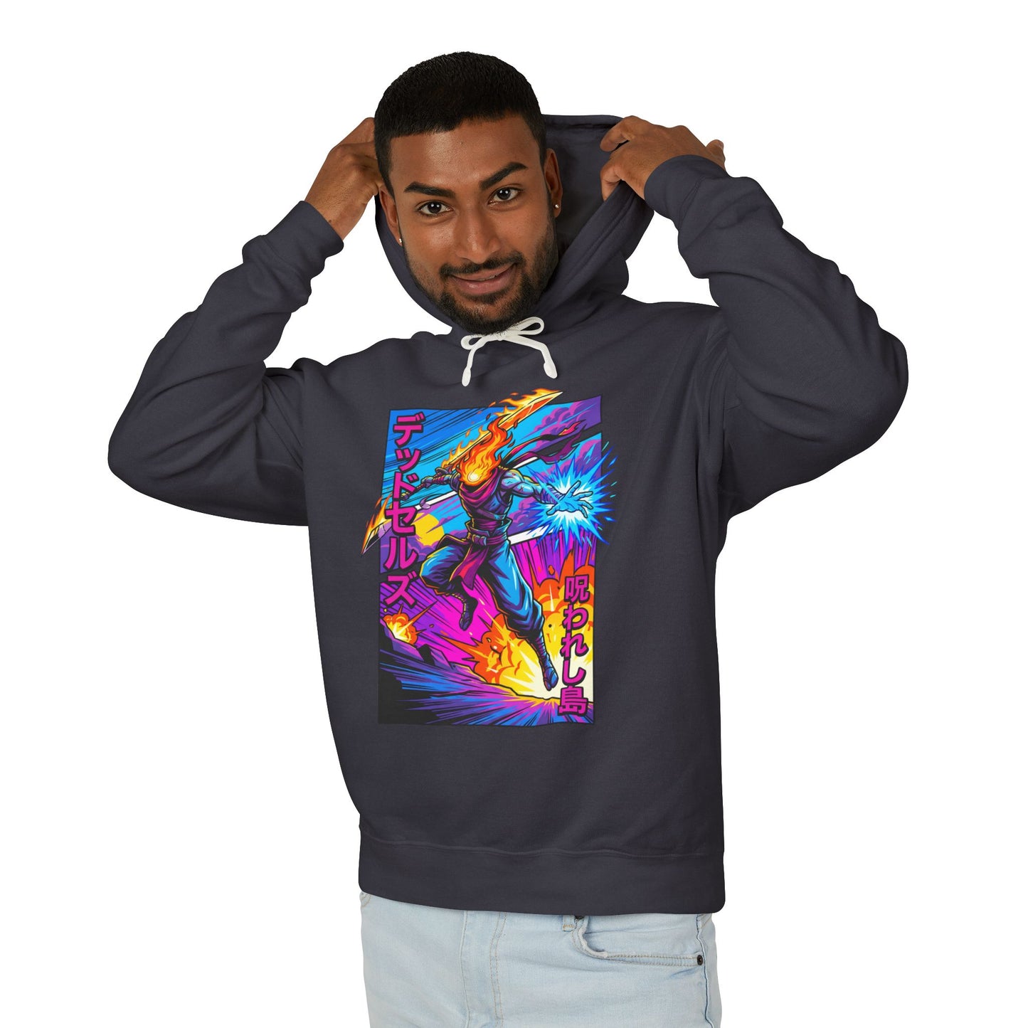 Dead Cells The Prisoner Fallen One Retro Indie Design Unisex Premium Hoodie