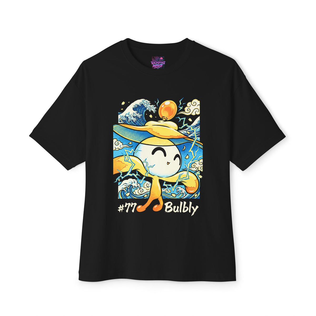 Bulbly Aniimo Ukiyo-e Creature Art - Oversized Premium Tee