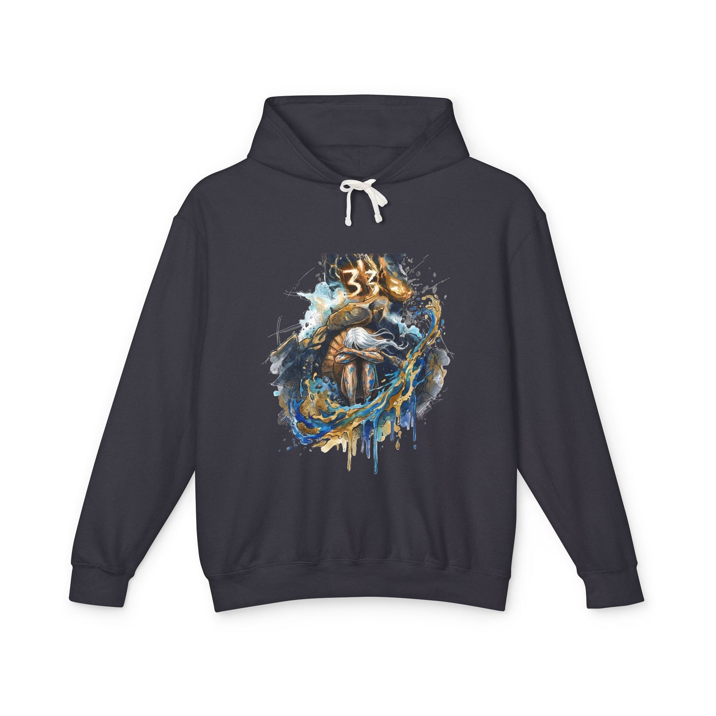 Clair Obscur Paintress Retro Dithered Party Vs Boss Art Unisex Premium Hoodie