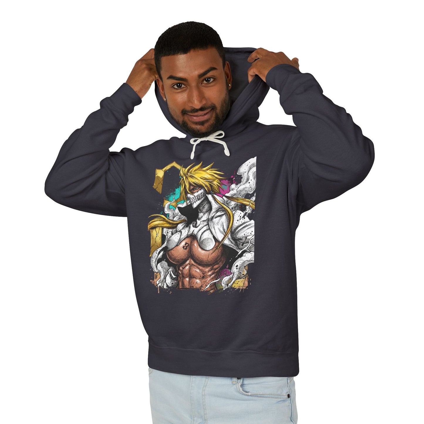 Number 3 Warrior Look Inspired – Olive Skin Shark Jaw Remnants Dynamic Unisex Premium Hoodie