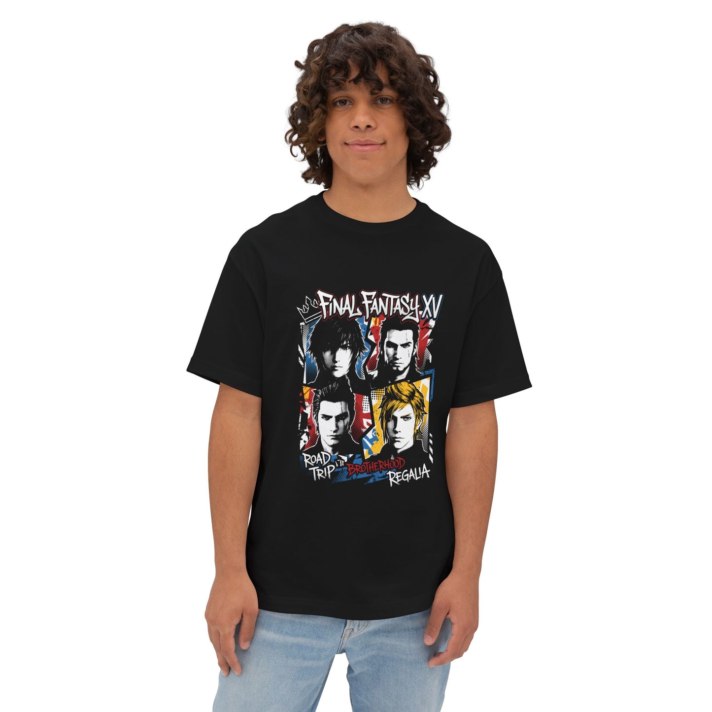 Final Fantasy XV Regalia Car Open World Adventure Premium Oversized Unisex T-Shirt