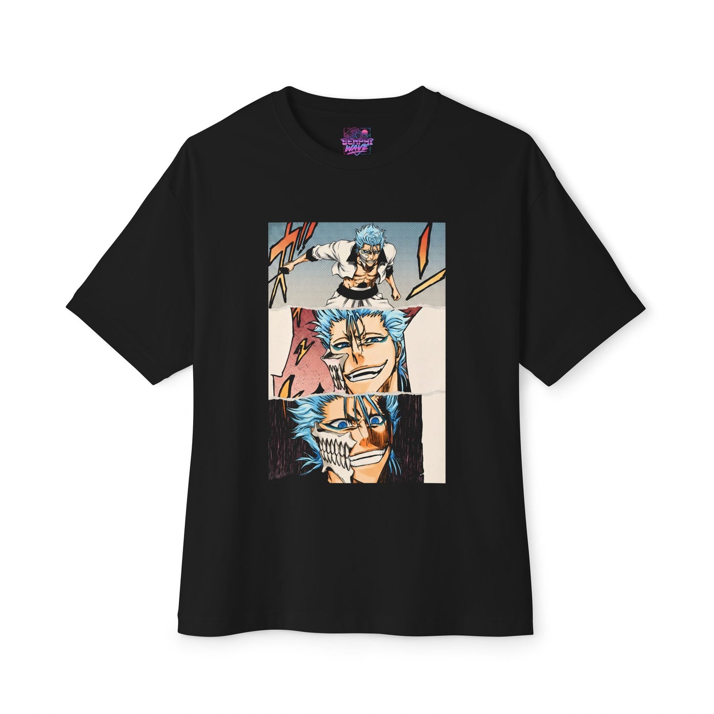 Grimmjow Bleach Shinigami Anime Character Shirt - Oversized Premium Tee