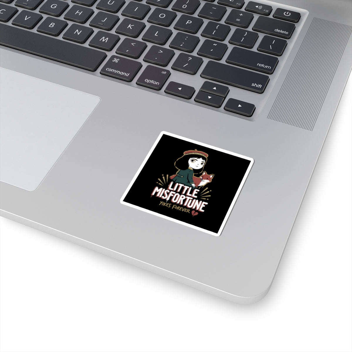 Little Misfortune Fox Friend Logo Sticker