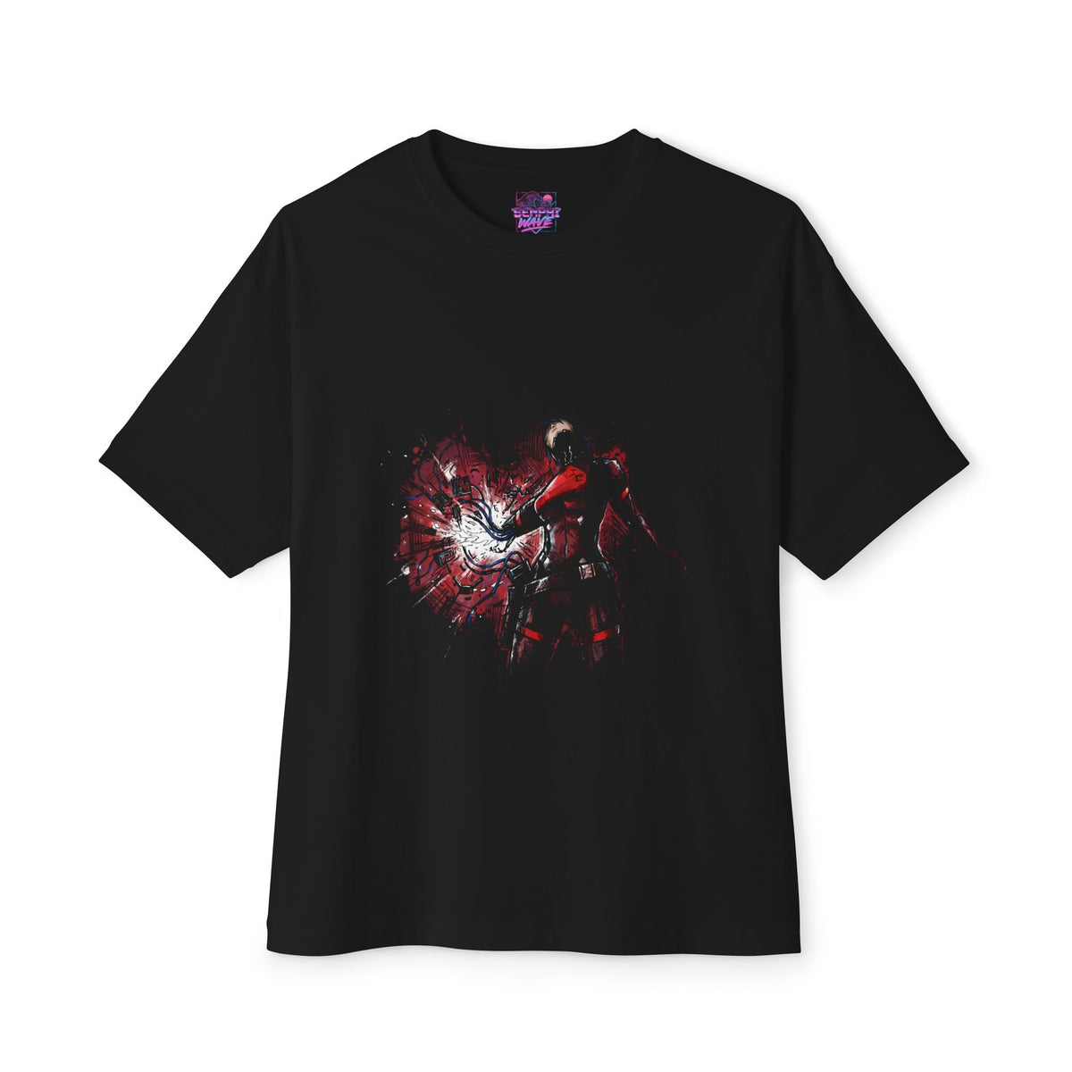 Signalis Replika Red Armor Energy Burst Oversized T-Shirt