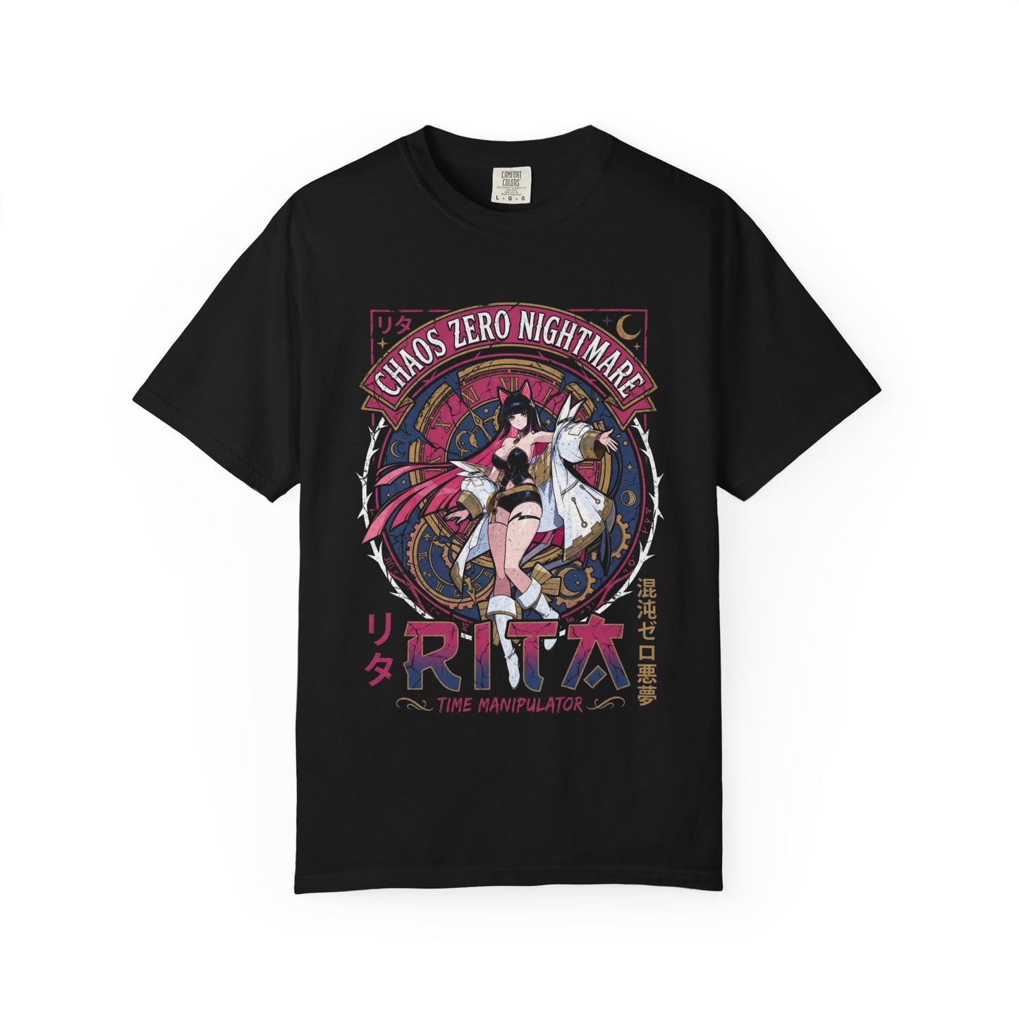 Chaos Zero Nightmare Rita Time Traversing Catgirl Justice Psionic Iconic Design Premium T-Shirt