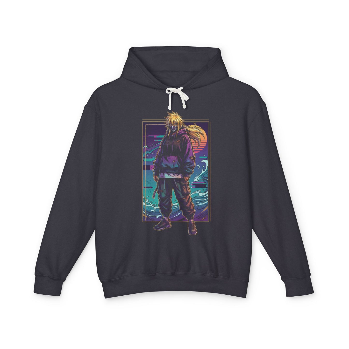 Bleach Harribel Blonde Hair Hollow Mask Remnant Art Unisex Premium Hoodie