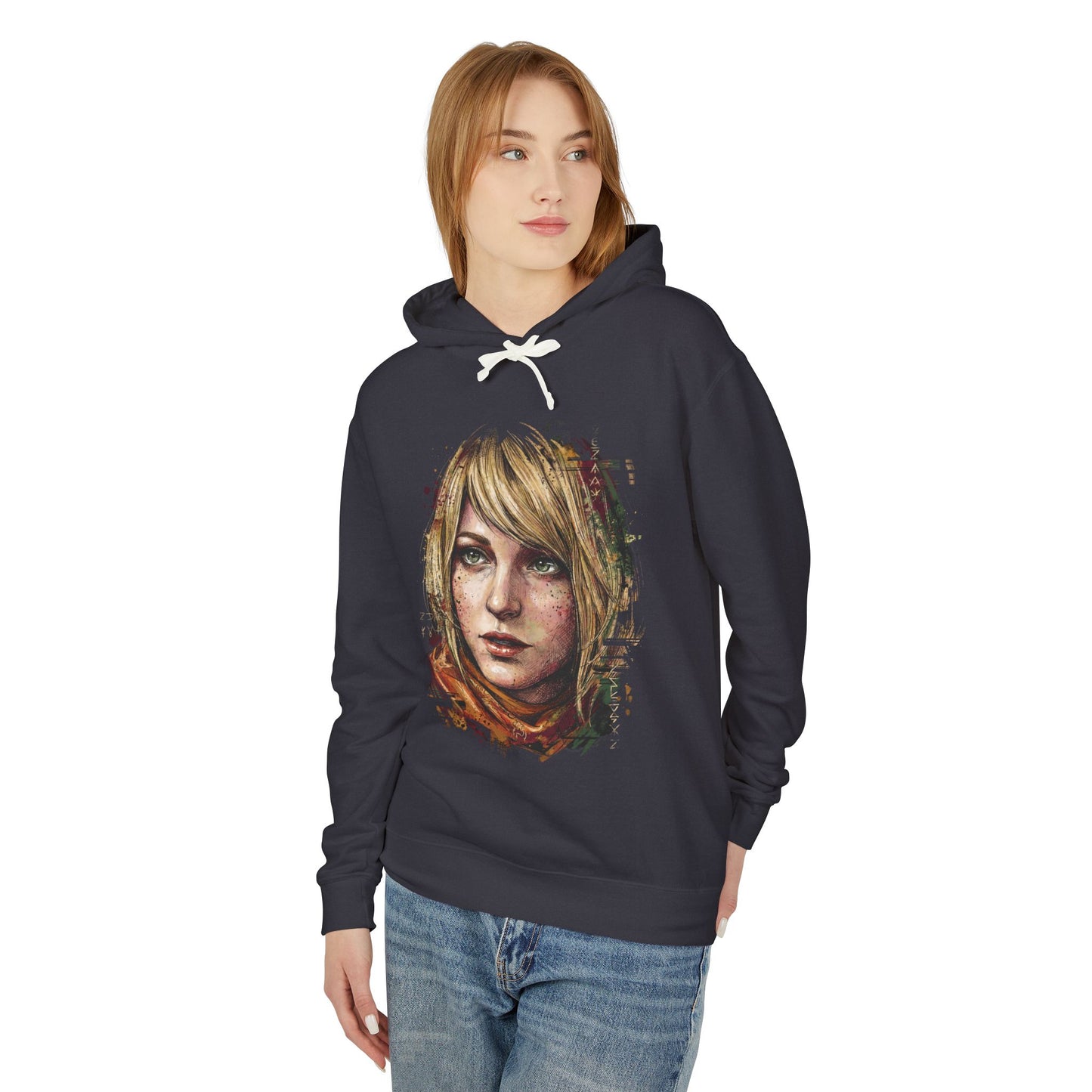 Resident Evil 4 Ashley Graham President's Daughter Kidnapped Design Unisex Premium Hoodie