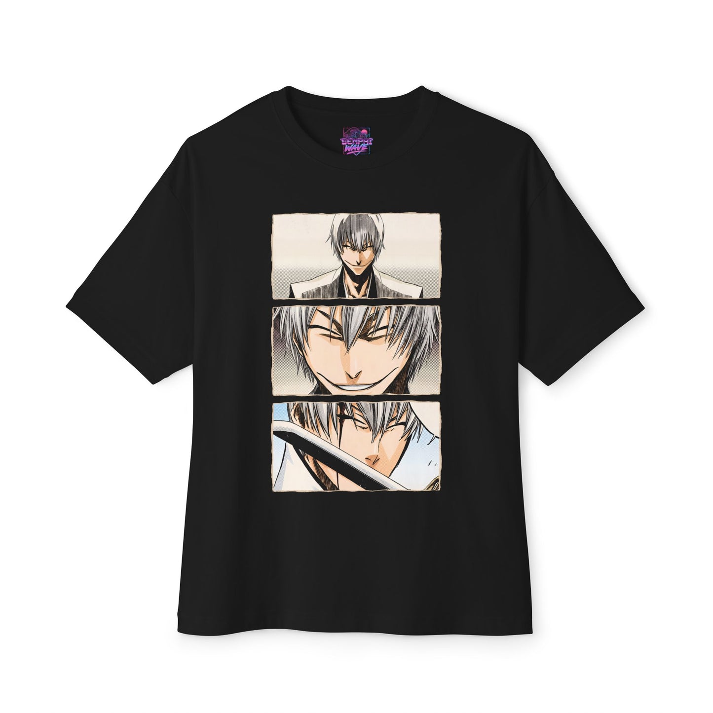 Gin Ichimaru Bleach Anime Illustration Streetwear Shirt - Oversized Premium Tee