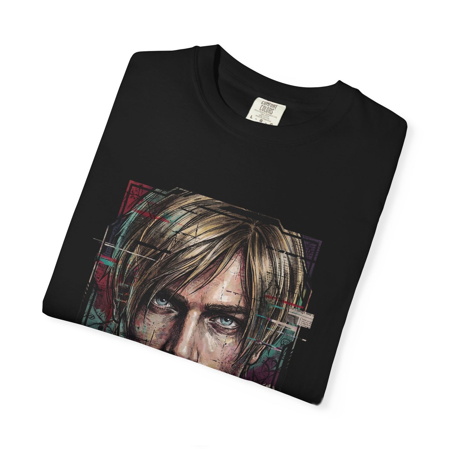 Resident Evil Requiem Leon Kennedy Update Style Combat Portrait Premium T-Shirt
