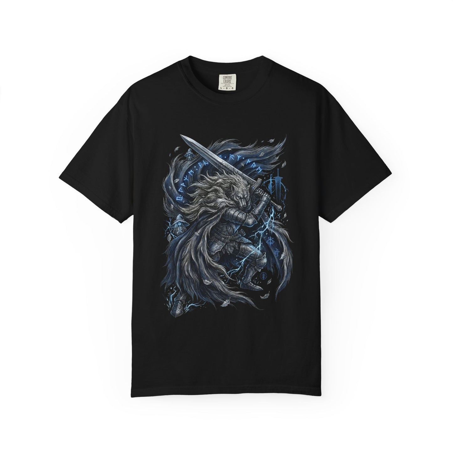 Blaidd Half-Wolf Wolf Knight Fantasy Art Premium T-Shirt