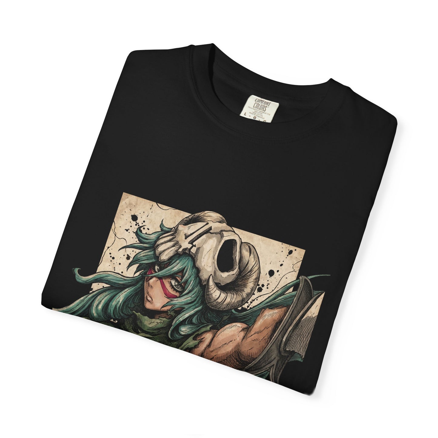 Green Hair Arrancar Warrior Nelliel Tu Gamuza Premium T-Shirt