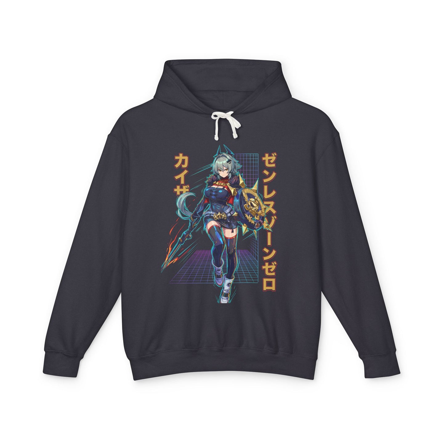 Caesar King Zenless Zone Zero Retro Synthwave Knight Unisex Premium Hoodie