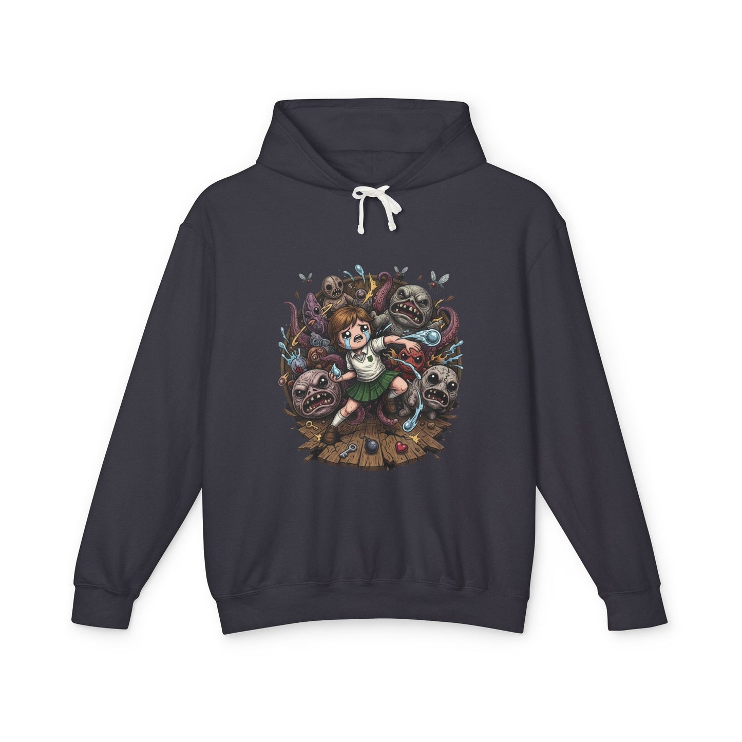 Isaac Game Mom Knife Poop Room Illustration Unisex Premium Hoodie