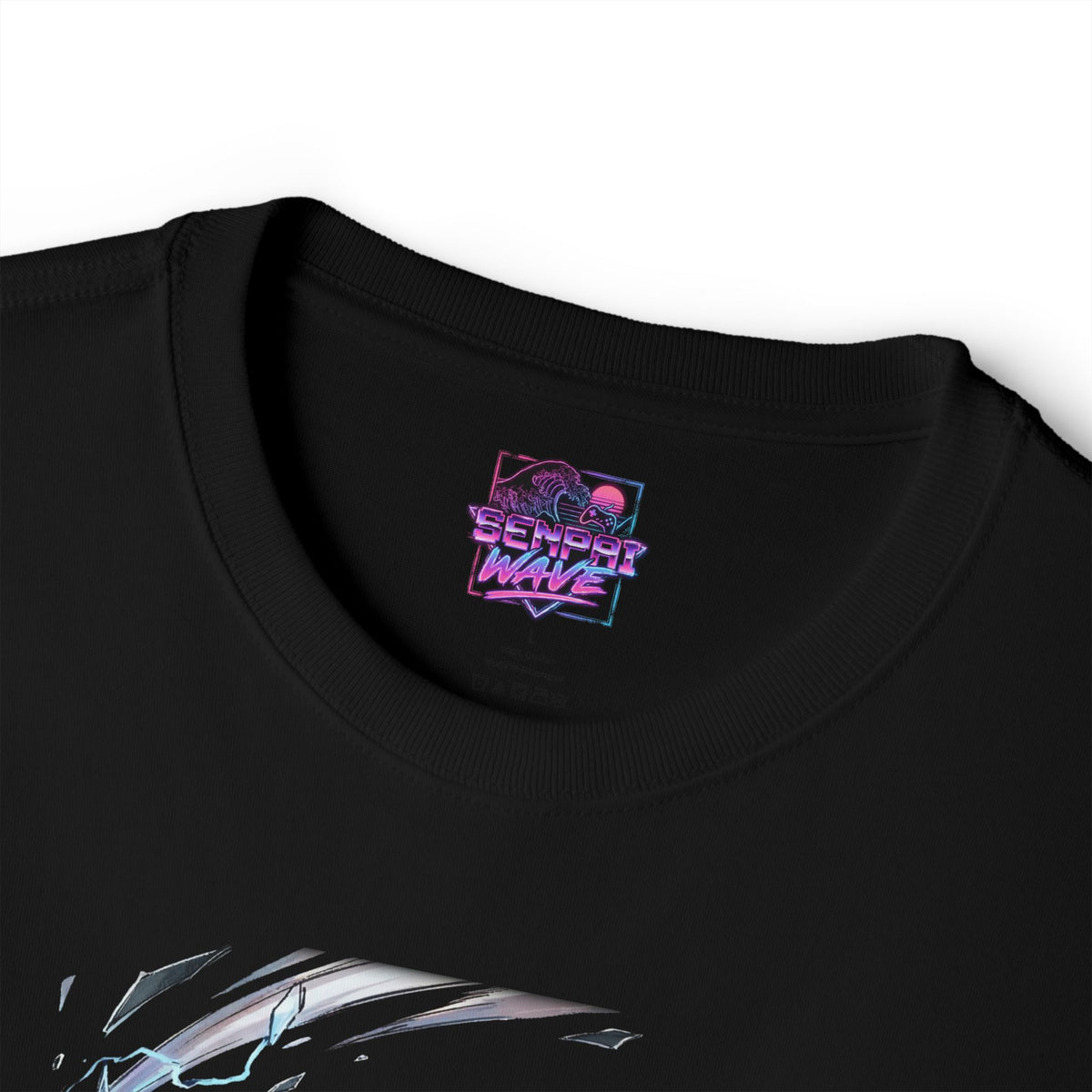 Chaos Zero Nightmare Amir White Hair Ice Shard Slash Fan Art Oversized T-Shirt