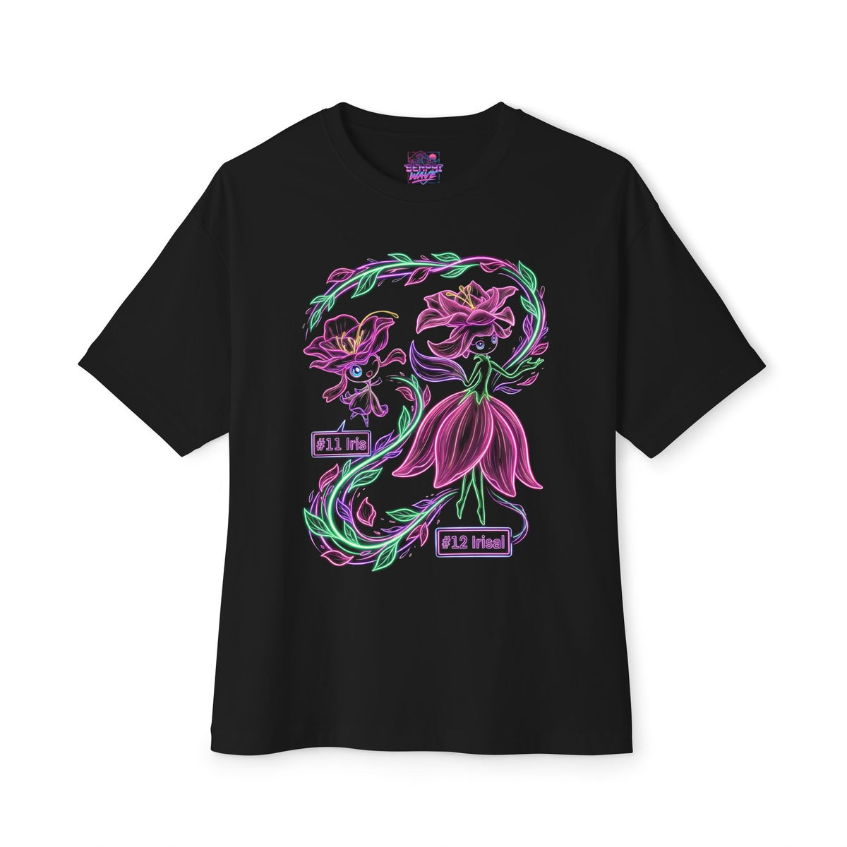 Iris Irisal Aniimo Evolution Line Neon Glow - Oversized Premium Tee