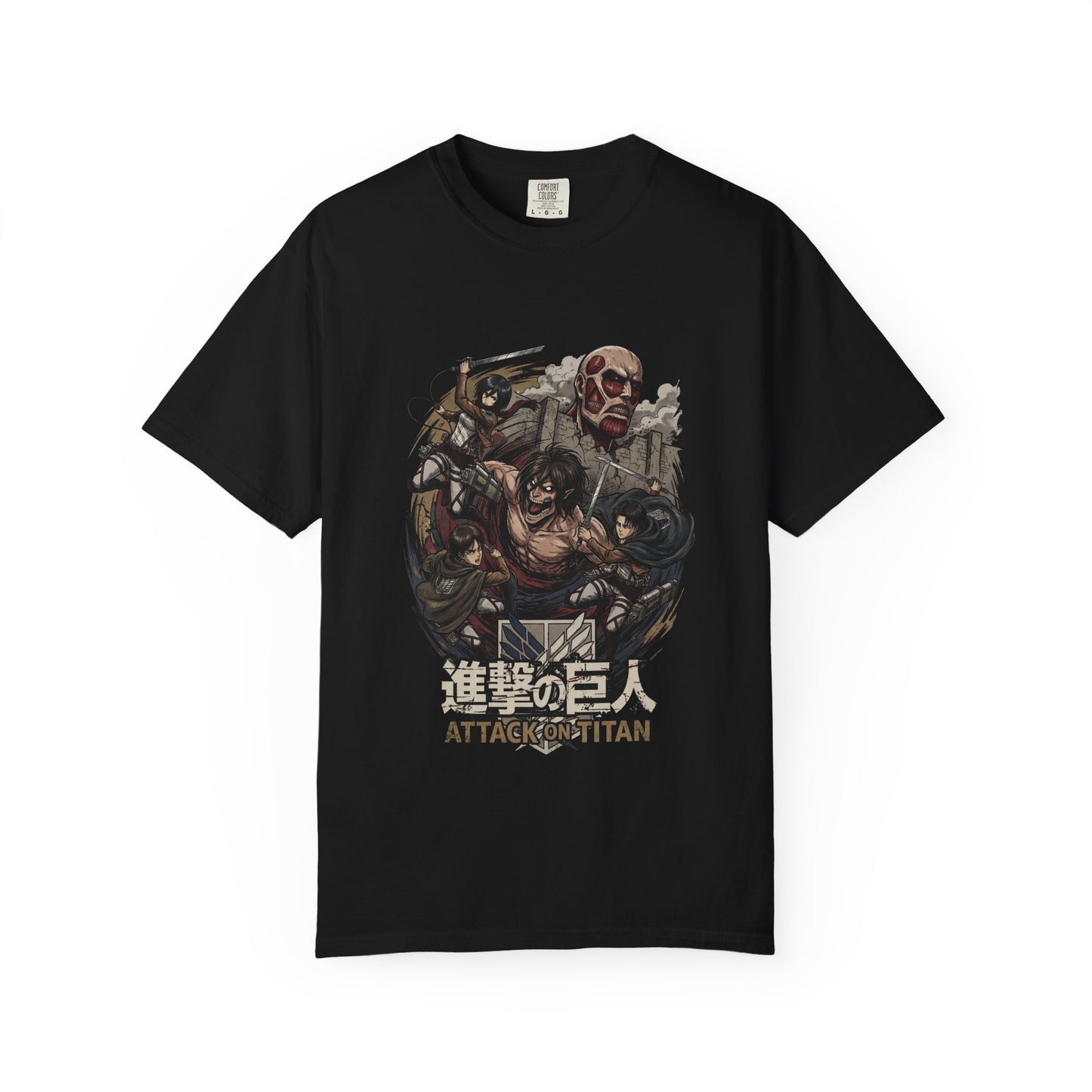 All Titans Group Attack on Titan Fan Illustration Premium T-Shirt