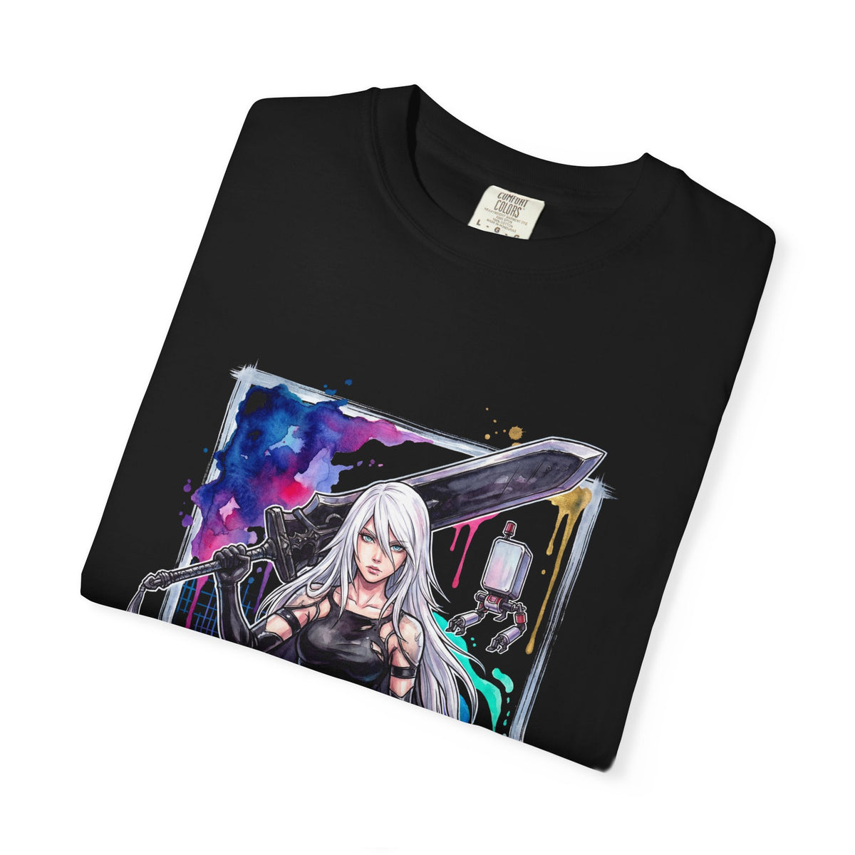 NieR Automata A2 Rogue Android Berserk Mode Art Premium T-Shirt