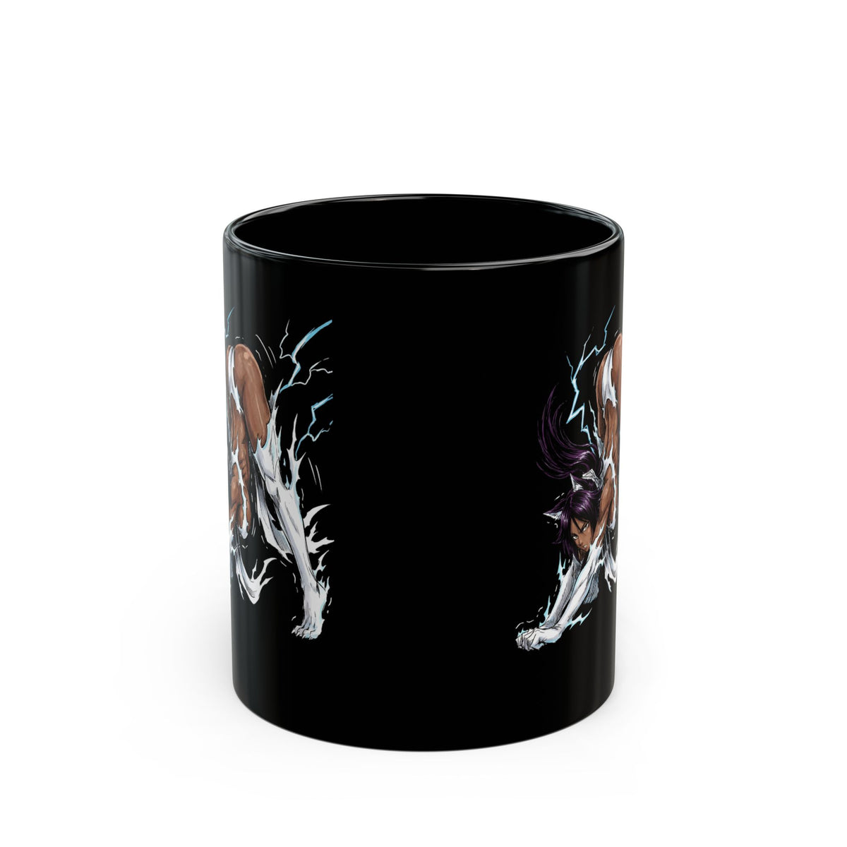 Bleach Yoruichi Shihouin Flash Goddess Martial Arts Master Black Mug