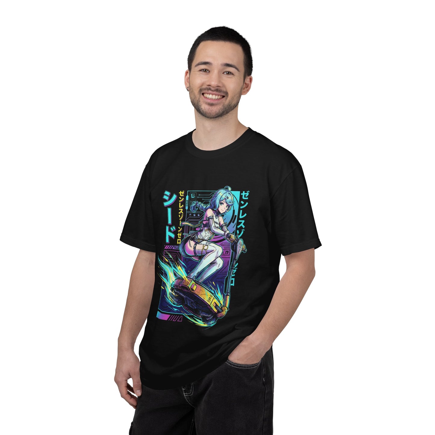 Zenless Zone Zero Seed Retro Retrowave Electric Demon Premium T-Shirt