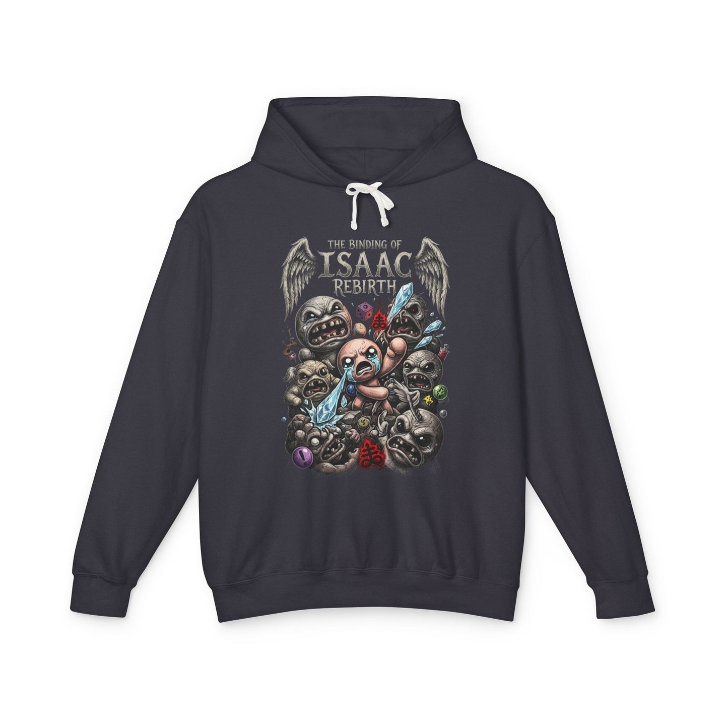 The Binding of Isaac Pixel Roguelike Tribute Unisex Premium Hoodie