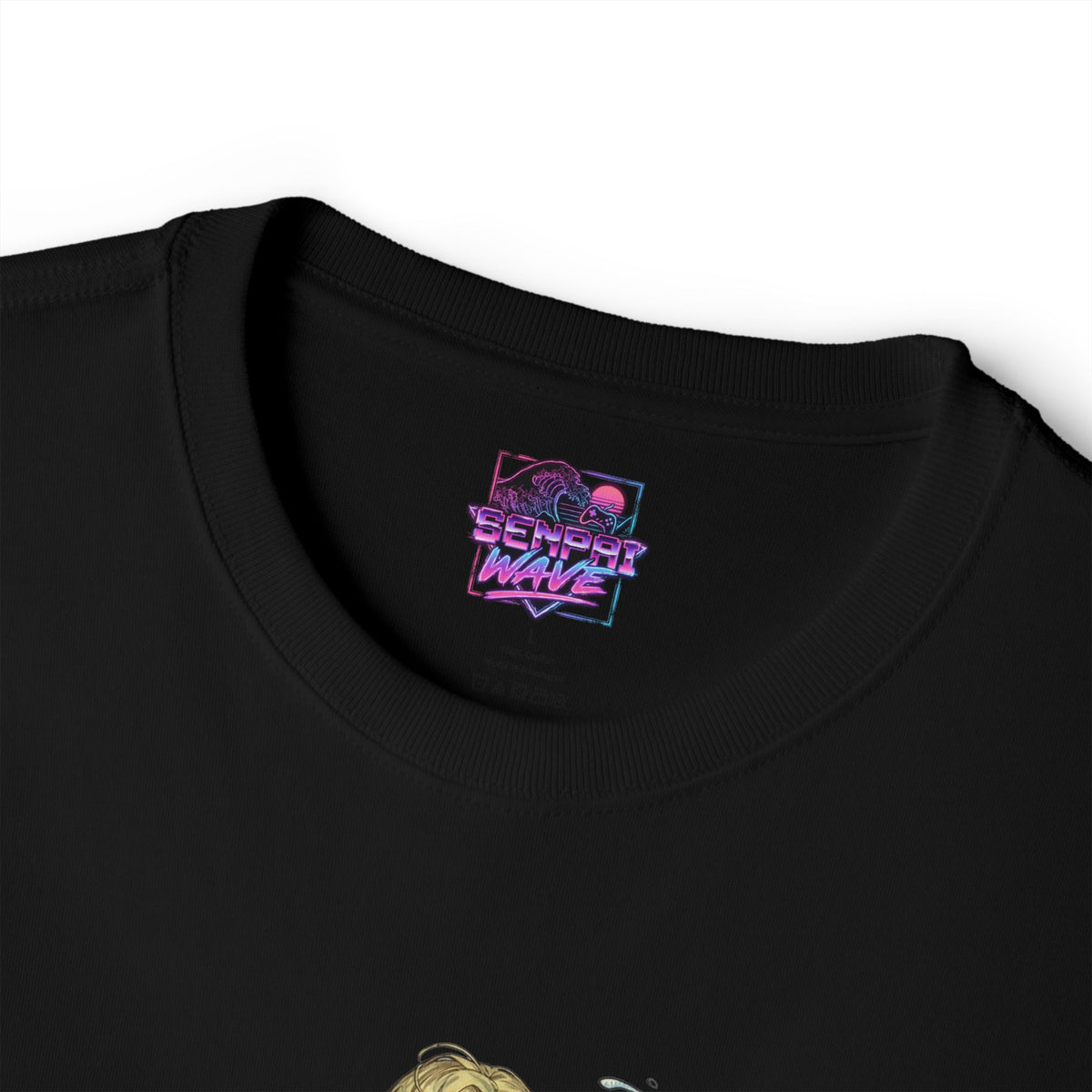 Reverse 1999 Vila White Gown Brushes and Scrolls Fan Art Oversized T-Shirt