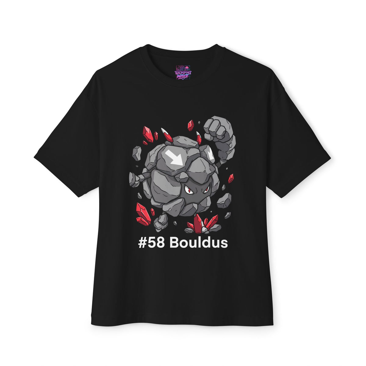 Bouldus Aniimo Minimalist Creature Art - Oversized Premium Tee