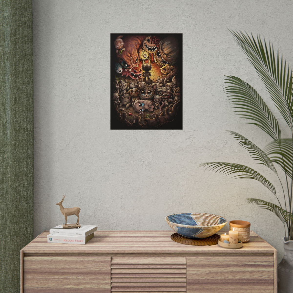 Mewgenics Isaac Easter Egg Catapocalypse Poster