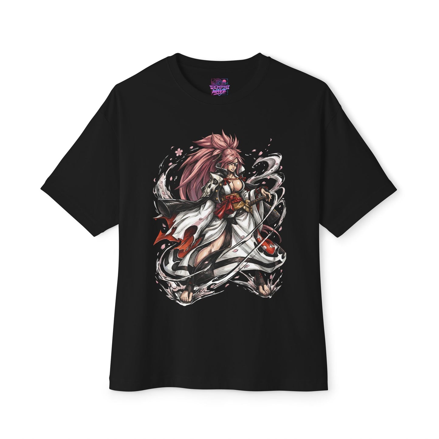 Baiken Guilty Gear: Japanese Descent Swordswoman Premium Oversized Unisex T-Shirt