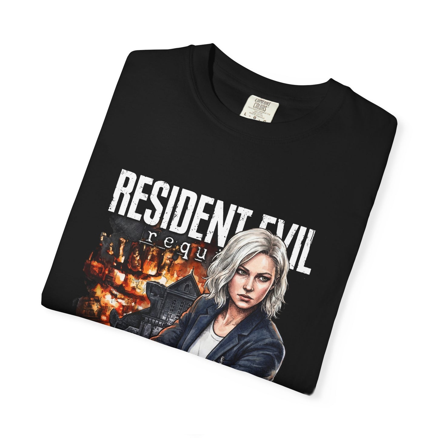 Resident Evil 9 Grace Ashcroft Bookworm Analyst Fearful Design Premium T-Shirt