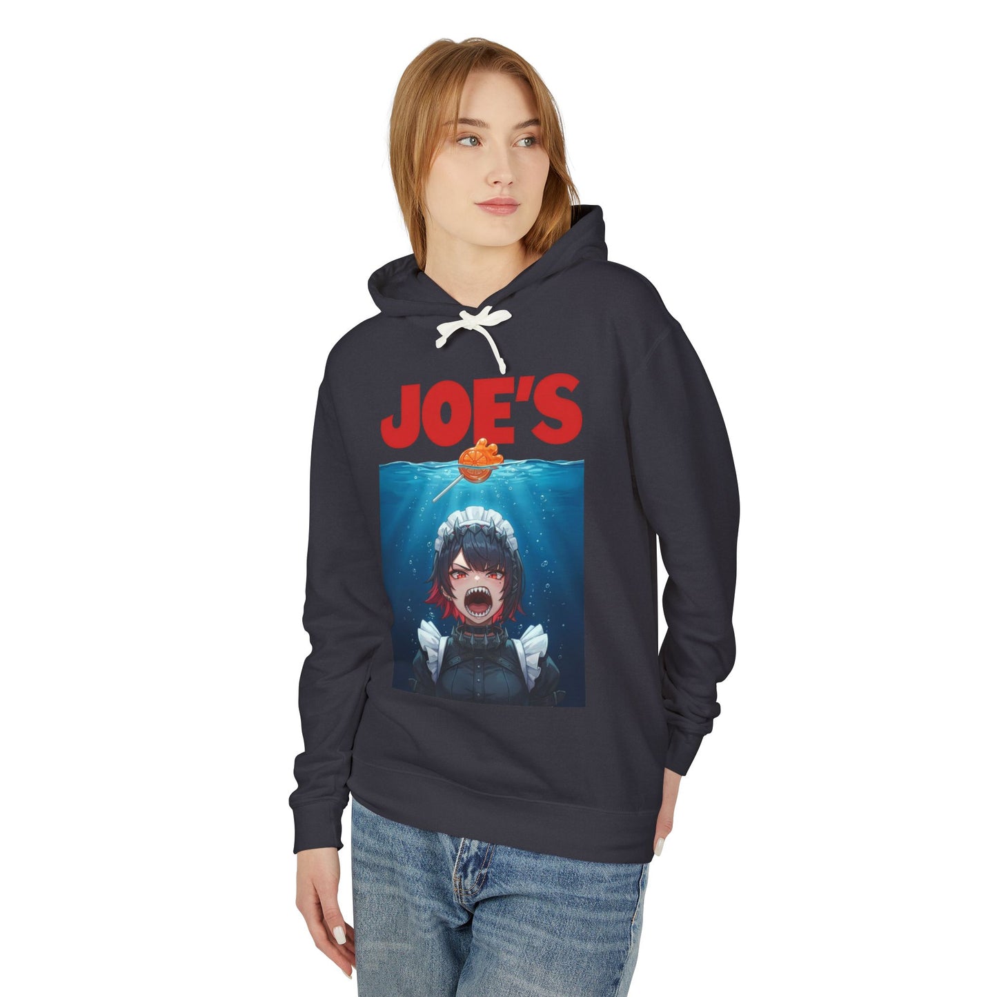 Zenless Zone Zero Ellen Joe Jaws Parody – Annoyed Shark Emerges Design Unisex Premium Hoodie