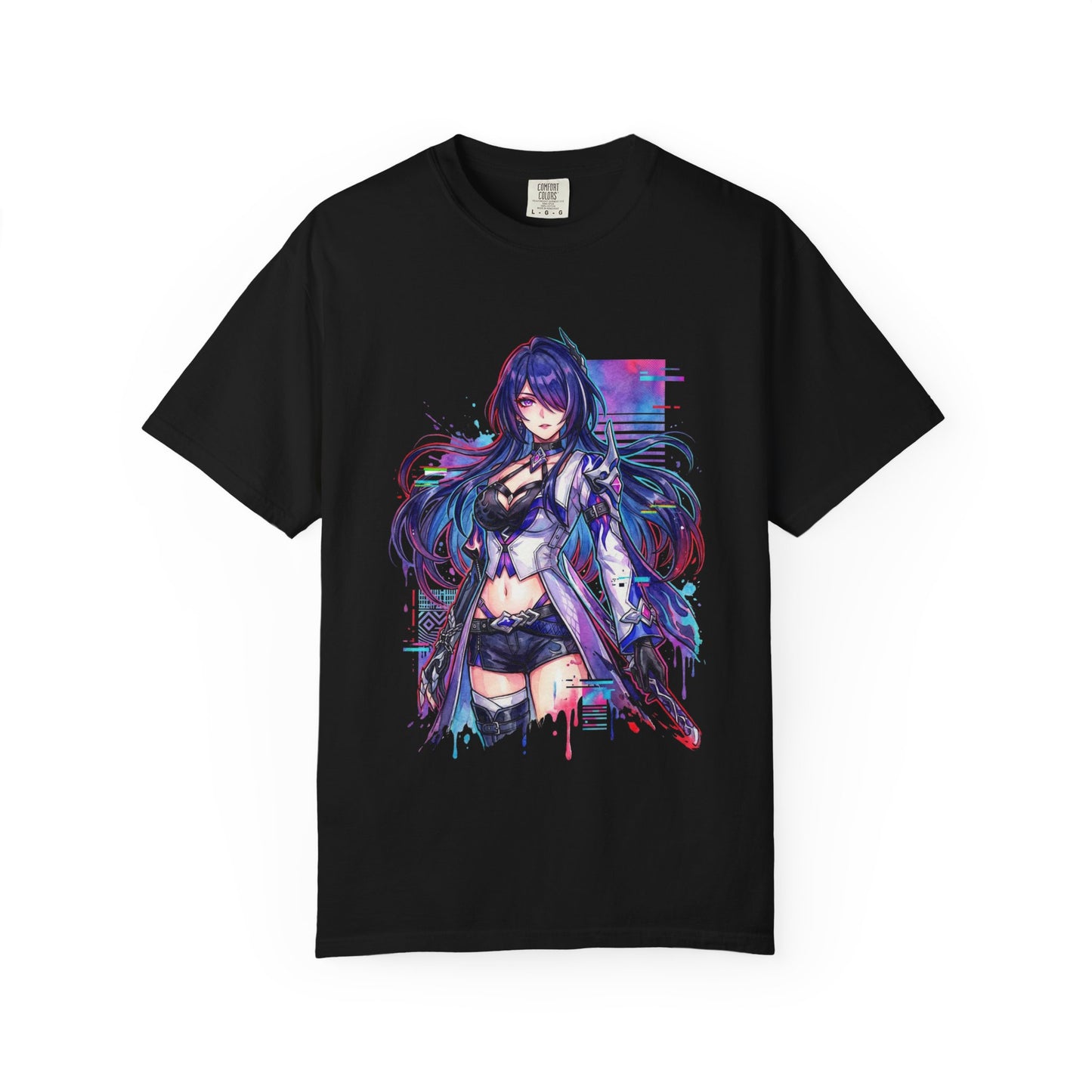 Acheron HSR Galaxy Ranger Black Red Coat Melancholic Icon Premium T-Shirt