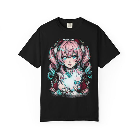 Hyacine HSR Little Ica Memosprite Damage Healer Combo Art Premium T-Shirt