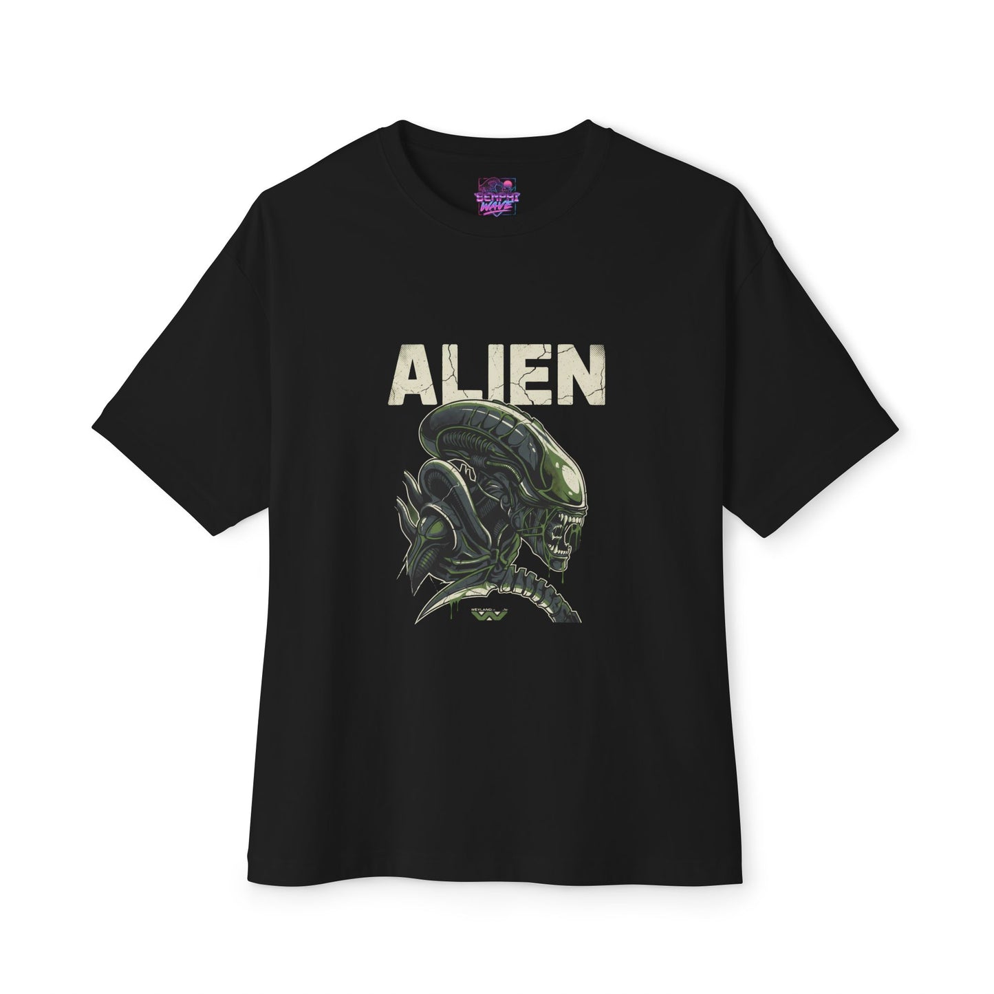Xenomorph Alien Movie: Inner Jaw Second Mouth Premium Oversized Unisex T-Shirt