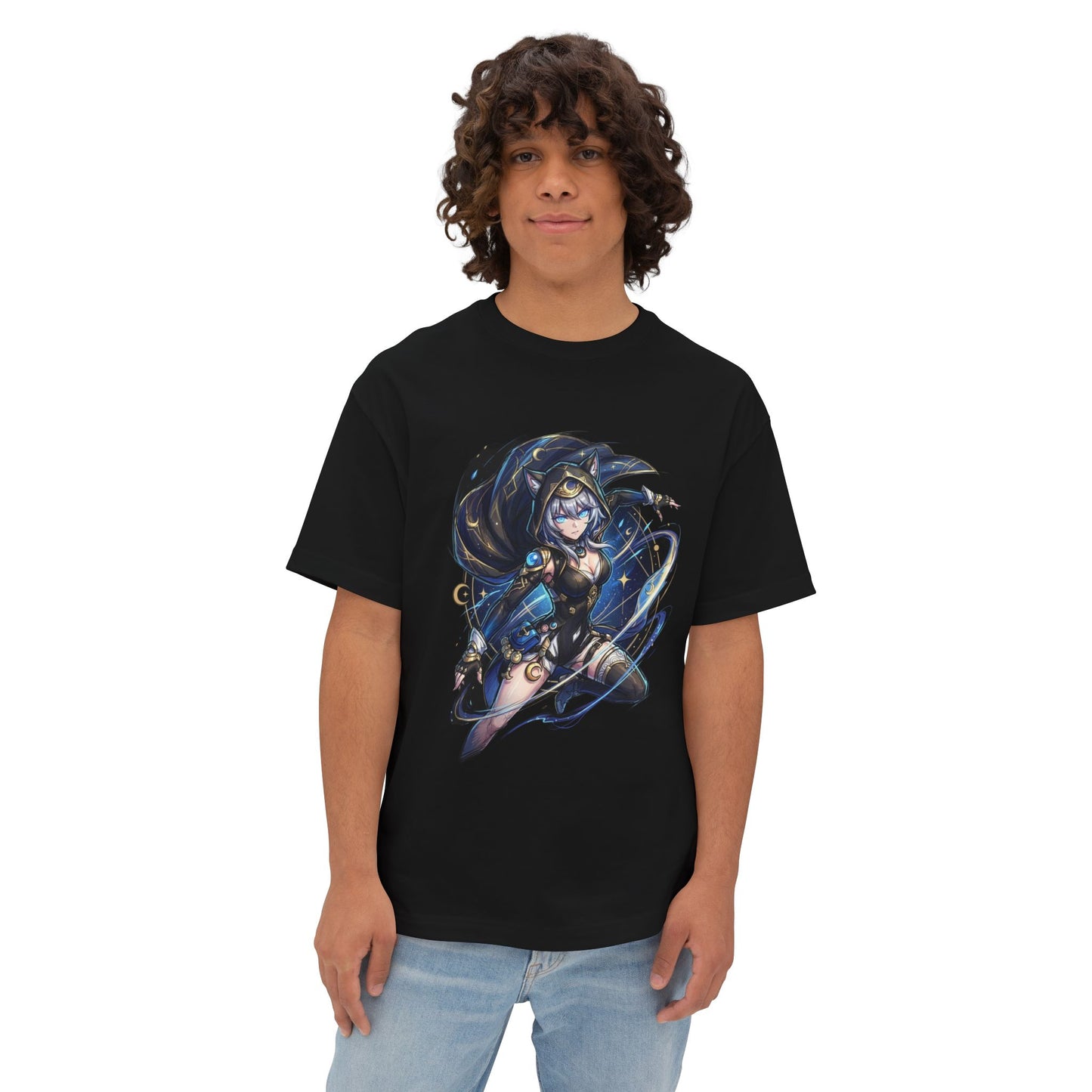 Cipher & Her Reality-Warping Lies HSR Art Premium Oversized Unisex T-Shirt