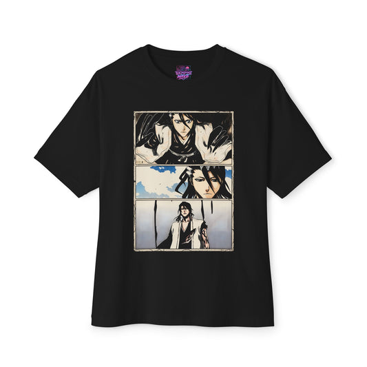 Byakuya Kuchiki Bleach Anime Manga Collage Graphic Tee