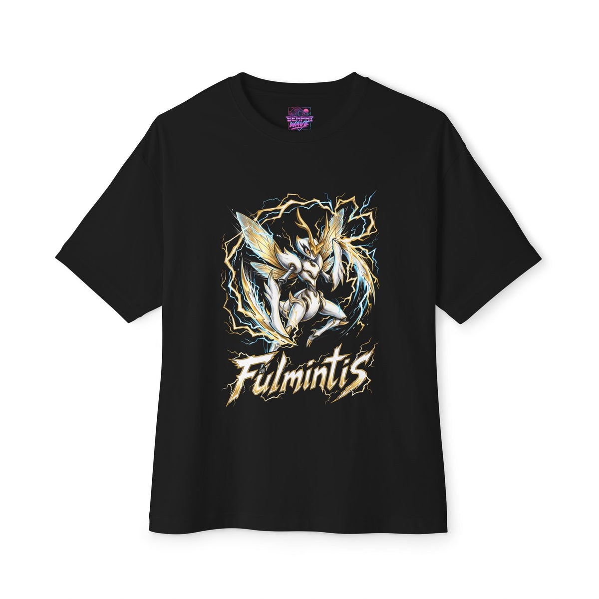 Fulmintis Aniimo Elemental Burst Creature Art - Oversized Premium Tee