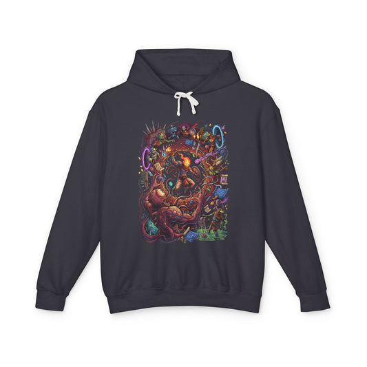 Dead Cells Prisoner Beheaded Prisoner Retro Indie Portrait Unisex Premium Hoodie