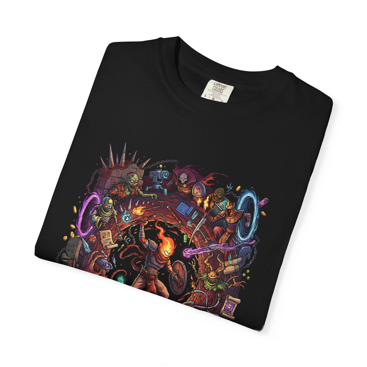 Dead Cells Prisoner Beheaded Prisoner Retro Indie Portrait Premium T-Shirt