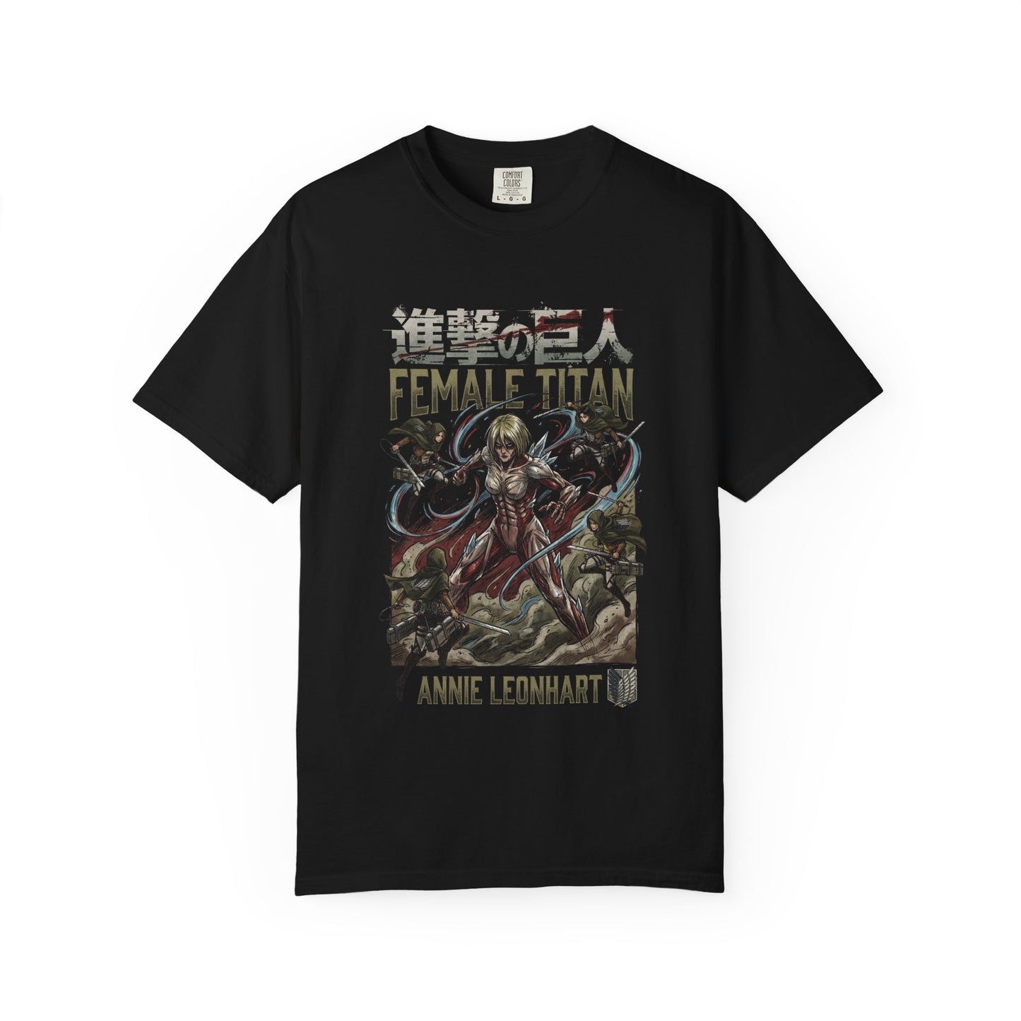Female Titan Annie Leonhart Fan Art Portrait Premium T-Shirt