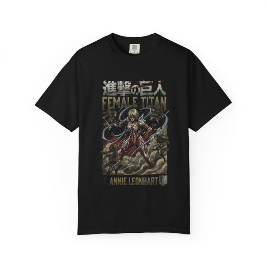 Female Titan Annie Leonhart Fan Art Portrait Premium T-Shirt