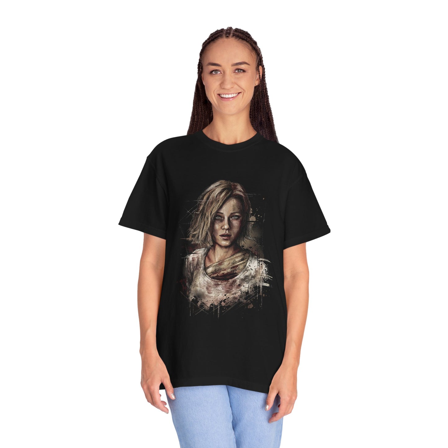 RE Requiem Grace Ashcroft Technical Analyst Trauma Haunt Design Premium T-Shirt
