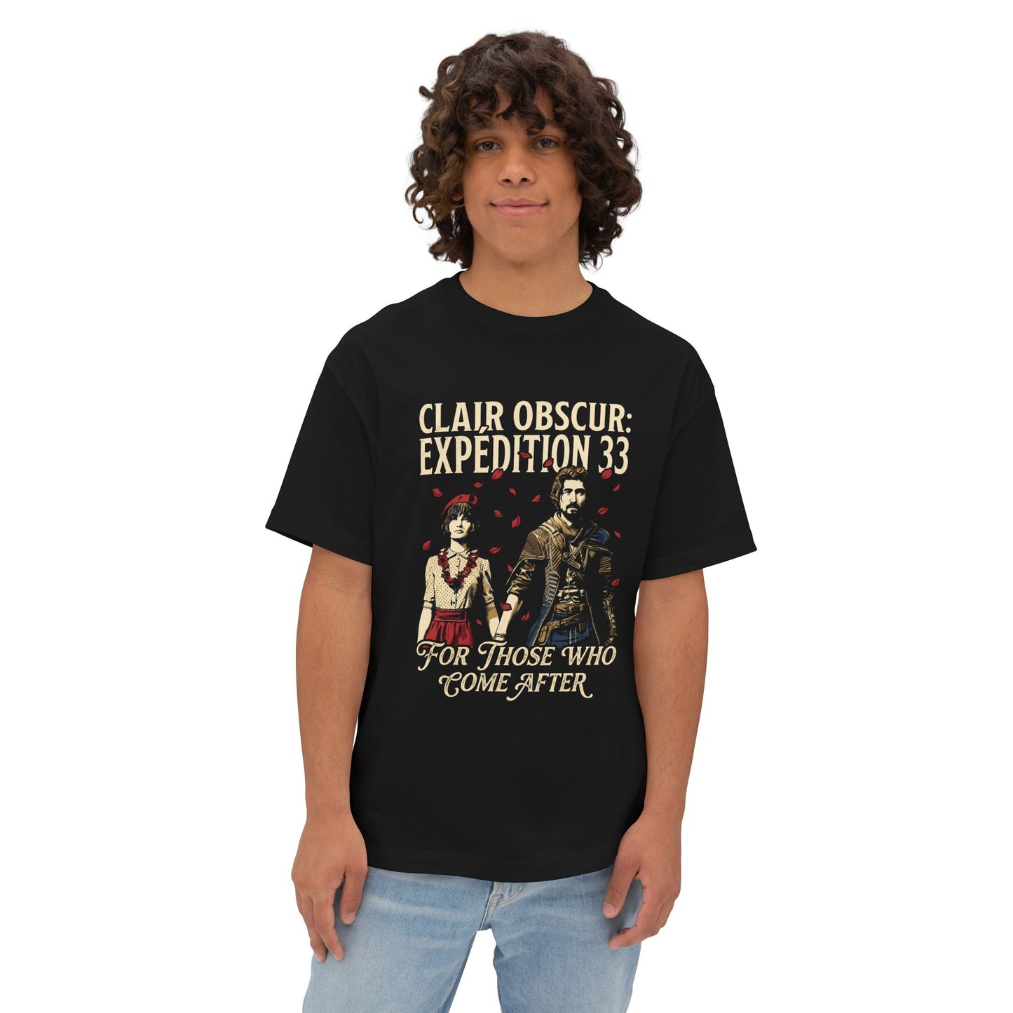 Clair Obscur Expedition 33: Streetwear Premium Oversized Unisex T-Shirt