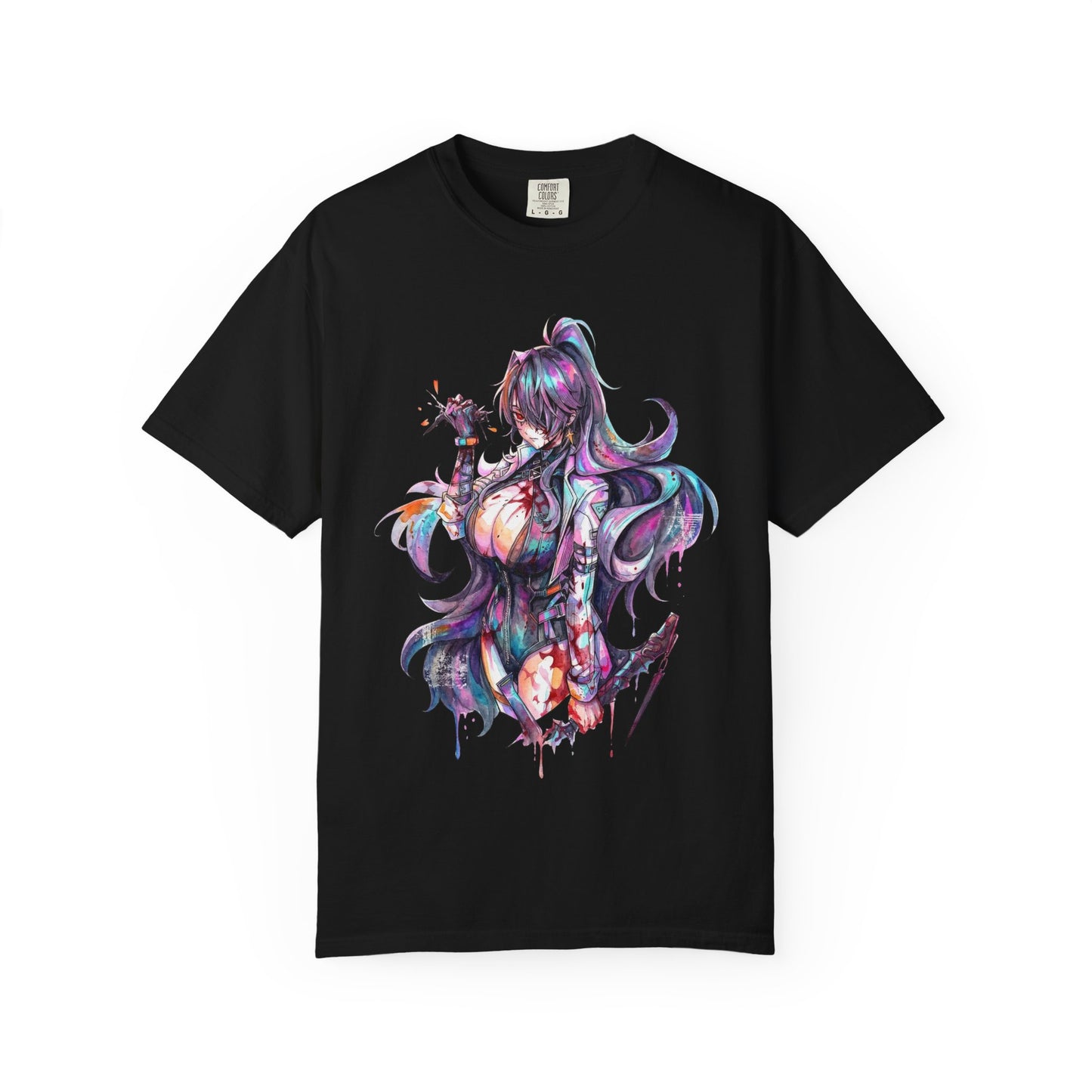 Nine Massive Sword Hew Skill Chaos Zero Nightmare Vanguard Portrait Premium T-Shirt