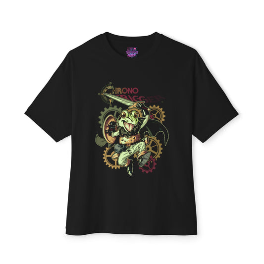Chrono Trigger Frog Gaming Graphic Tee Premium Oversized Unisex T-Shirt